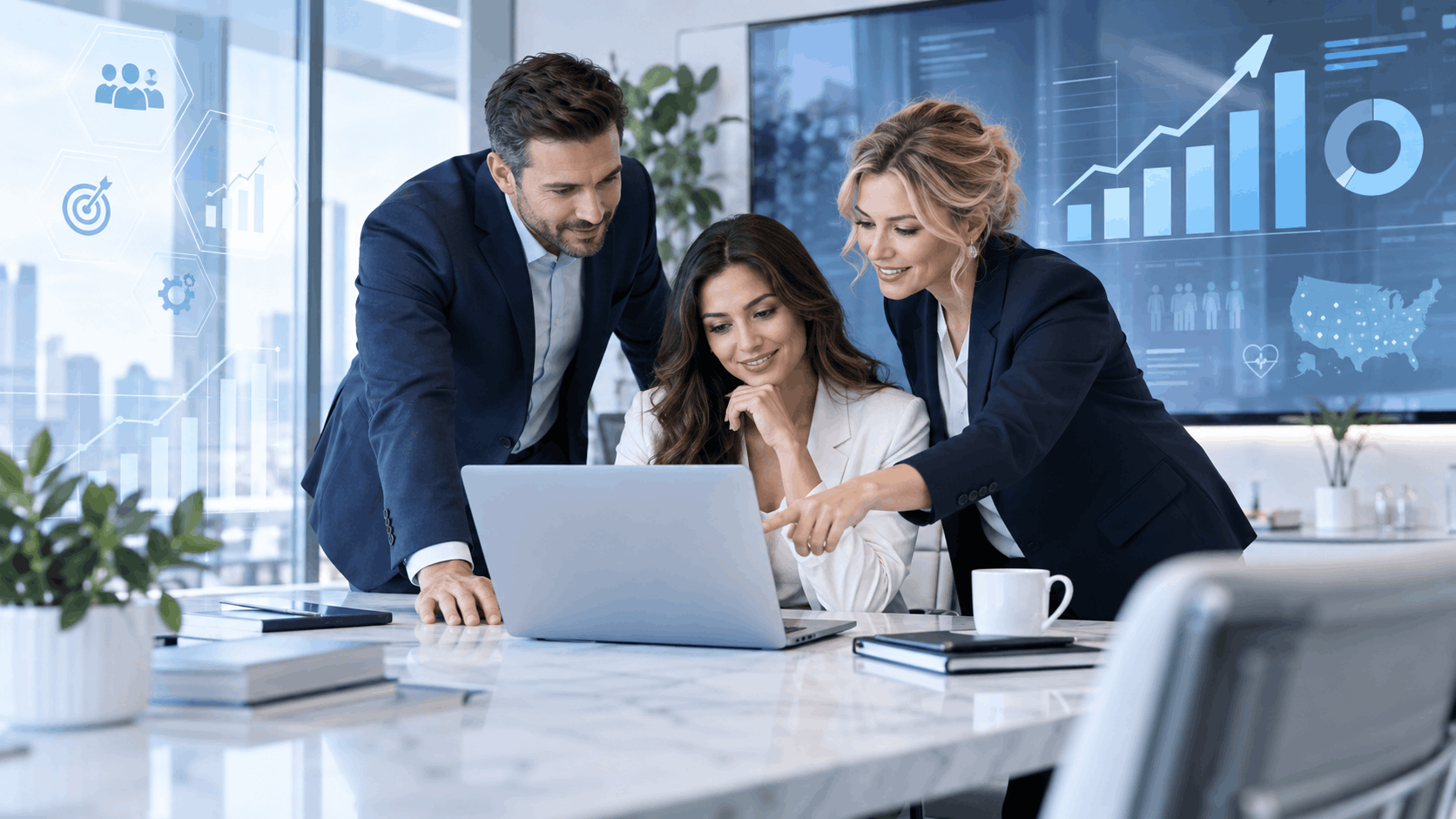 Trident Health Partners growth strategy team